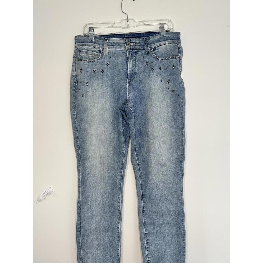 Not Your Daughter's Jeans Rhinestone Embellishment - Sz. 10